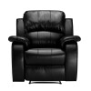 Poltrona RECLINABLE LV614 Negra Poltrona RECLINABLE LV614 Negra