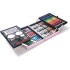 Set Valija Maletín Arte Escolar Didáctico 145 Piezas Pintar Variante Color Rosado y Verde