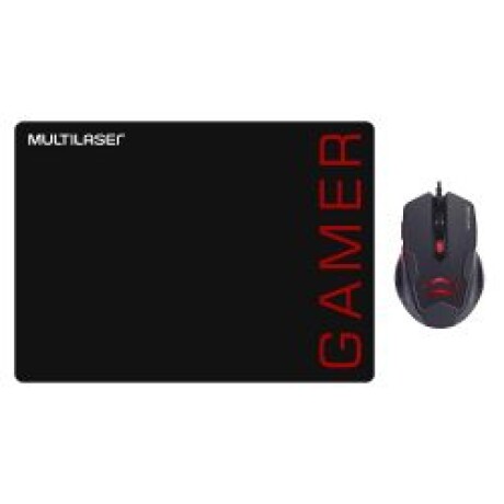 Kit Multilaser Mouse + Pad 3200 DPI Gamer MO306 001