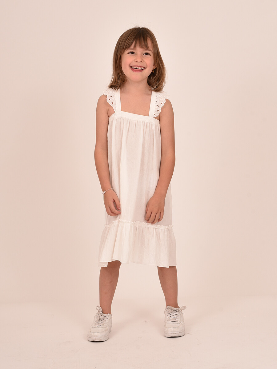 VESTIDO SASKIA - BLANCO 