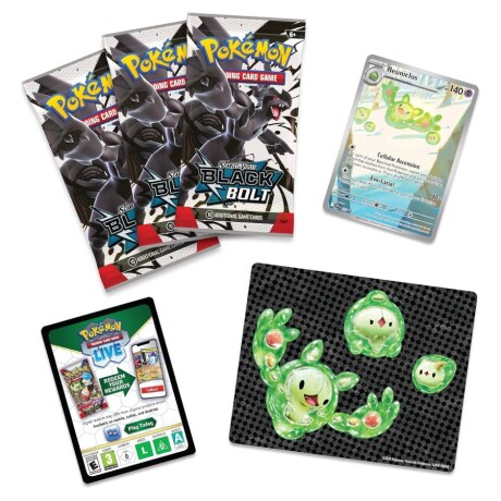 Pokémon Black Bolt Tech Sticker Collection - Reuniclus Pokémon Black Bolt Tech Sticker Collection - Reuniclus