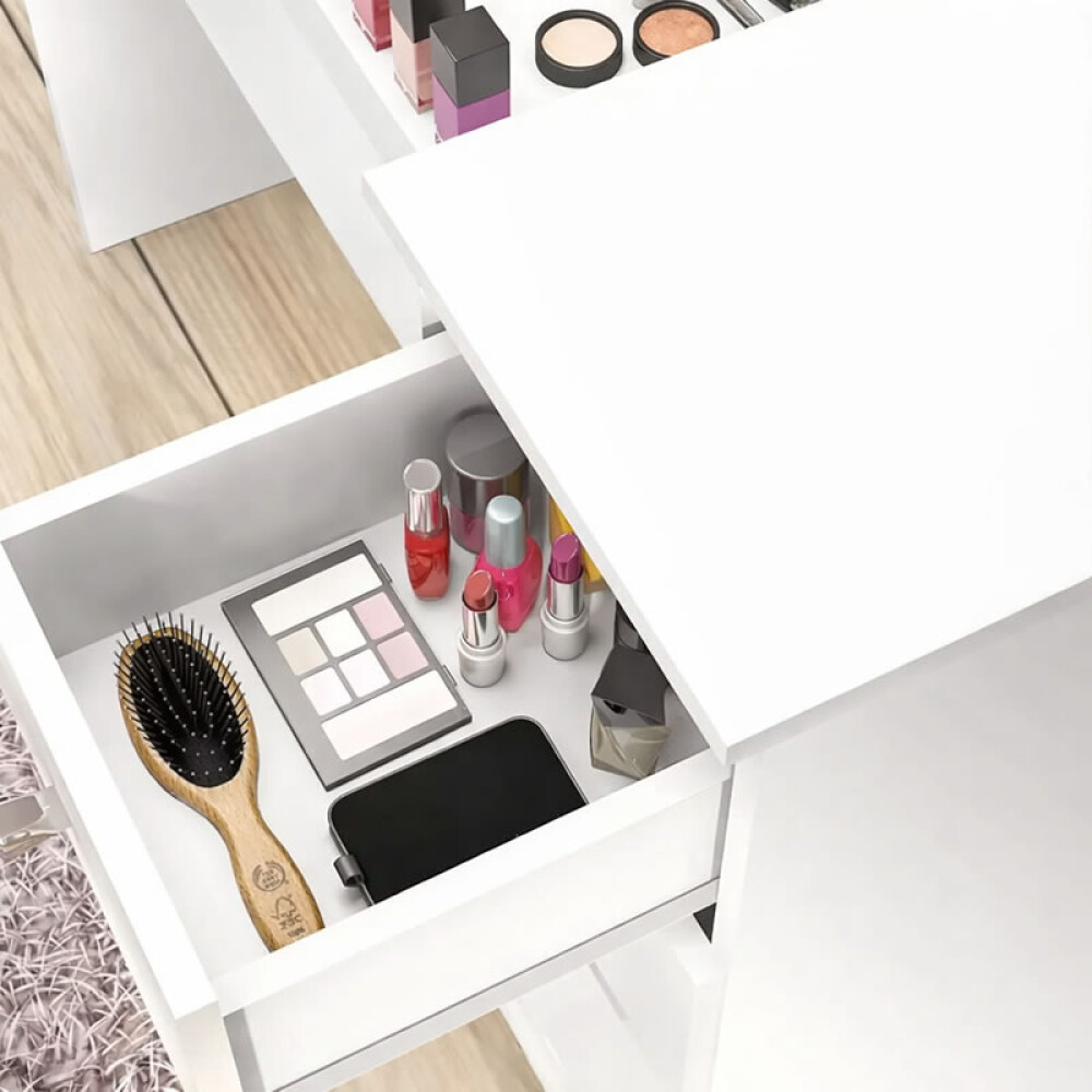 Tocador con espejo detalle interior