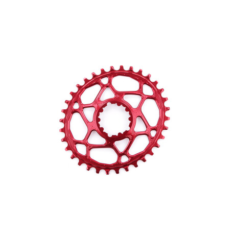 Plato Absolute Black Sram Dm 34t Rojo