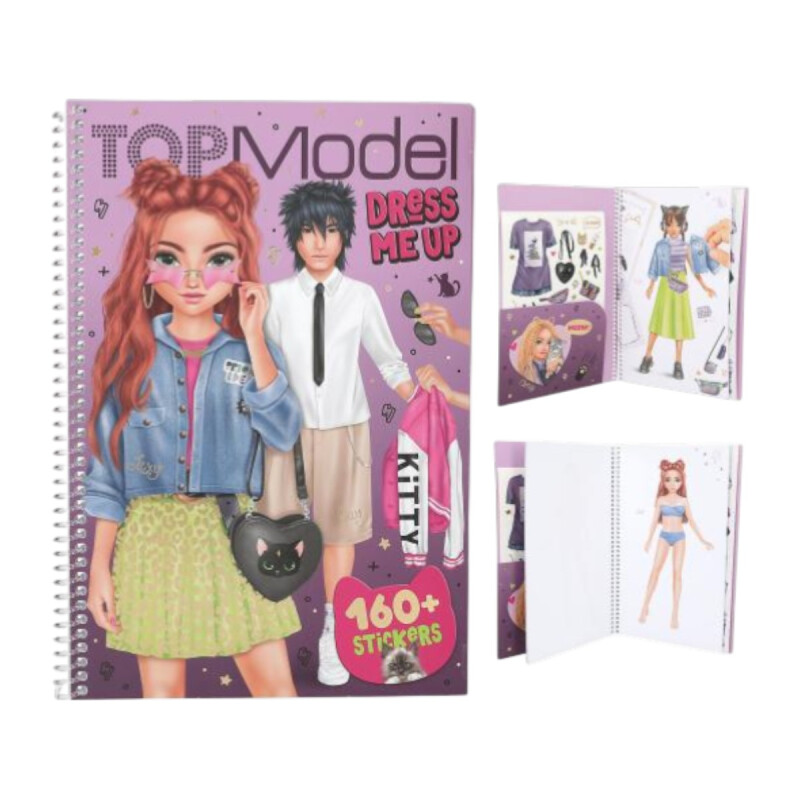 Libro de Stickers Top Model Rebel Kitty Libro de Stickers Top Model Rebel Kitty