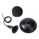 Pack Lampara Colgante De Techo Vintage X 2 + 2 Bombita 36cm Negro