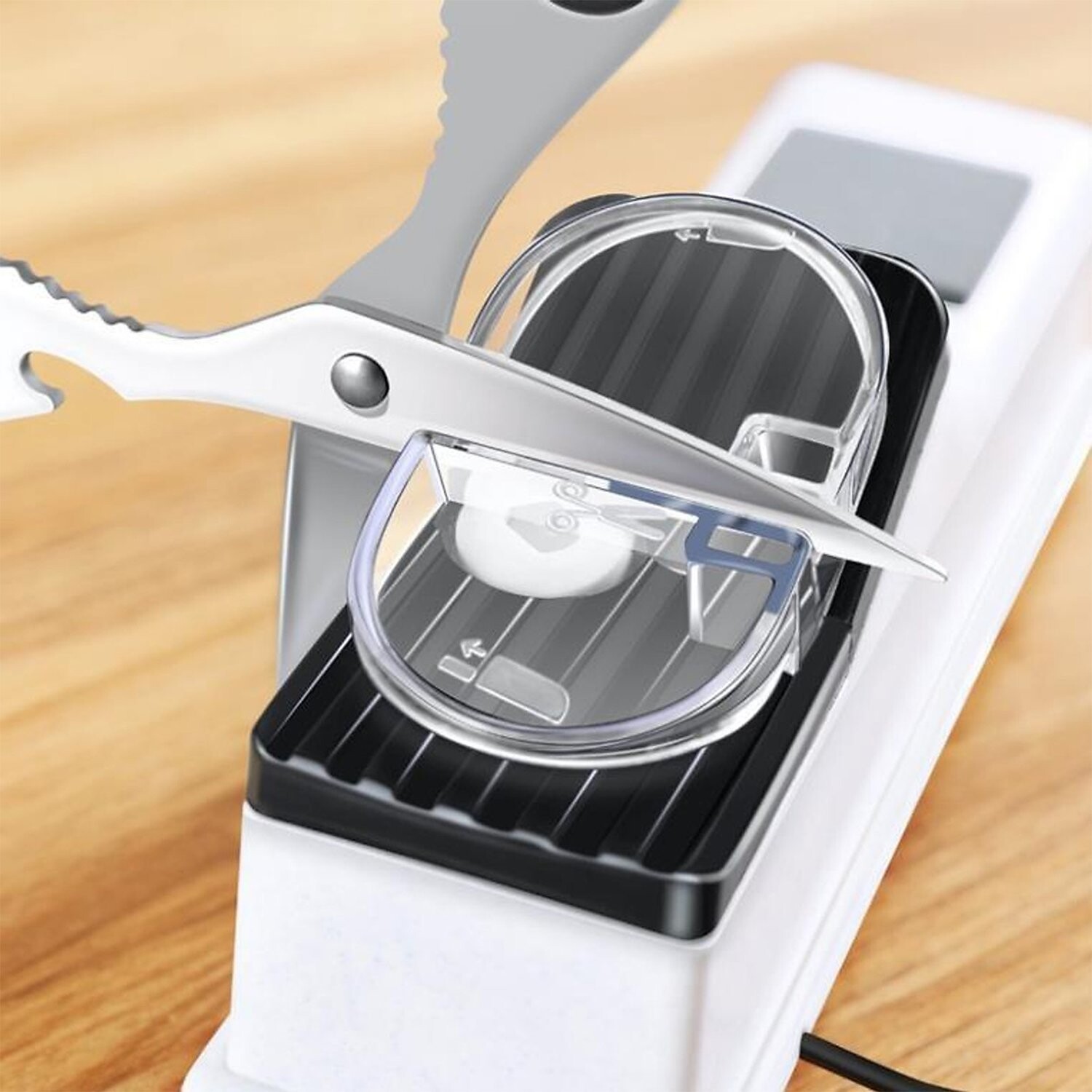 Afilador de cuchillos profesional eléctrico USB, herramienta ajustable para  cuchillos de cocina, afilador de tijeras - AliExpress