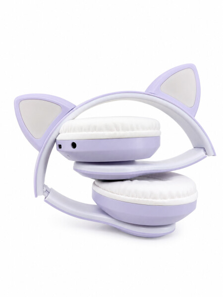 AURICULARES INALAMBRICOS BLUETOOTH VIOLETA
