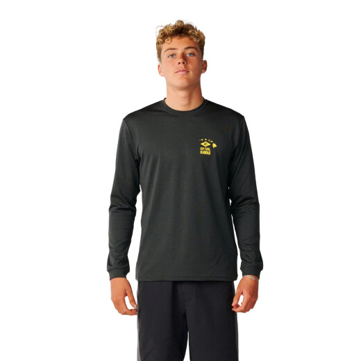 Lycra Rip Curl Hawaii Desto Upf - Negro Lycra Rip Curl Hawaii Desto Upf - Negro