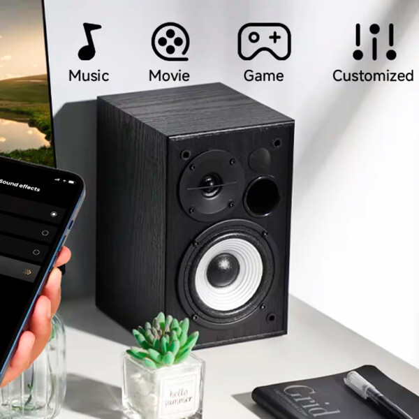 Parlantes Edifier 2.0 R1580mb Bluetooth PARLANTES EDIFIER R1580MB NEGRO
