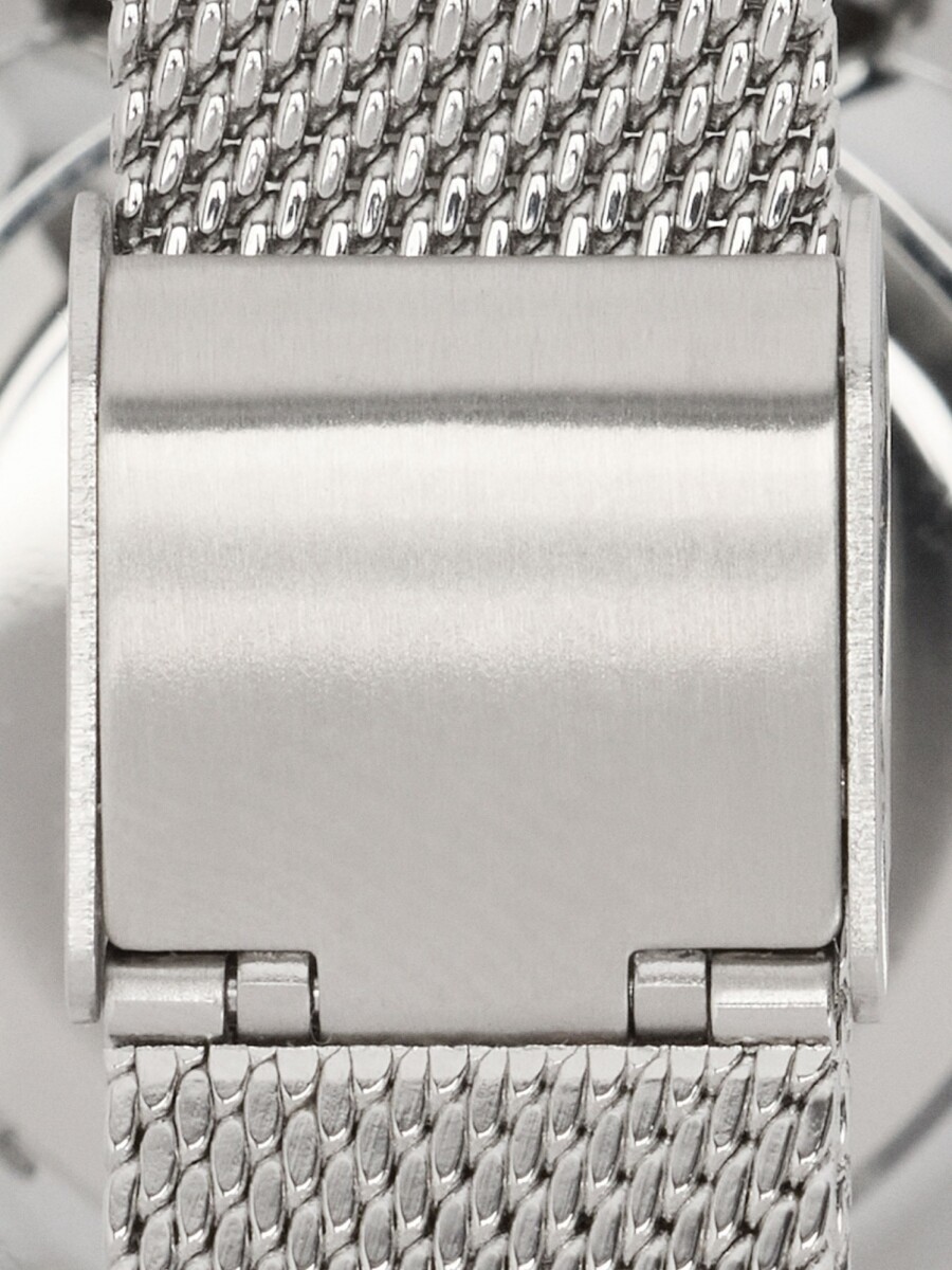 Reloj Bicolor Con Punto Metálico De Acero Inoxidable bicolor