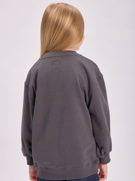 Buzo deportivo estampa Blancanieves Gris