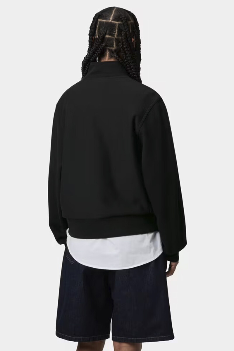 W' AMERICAN SCR. HIGH NECK SWT Negro
