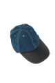 Gorro de cuero Azul