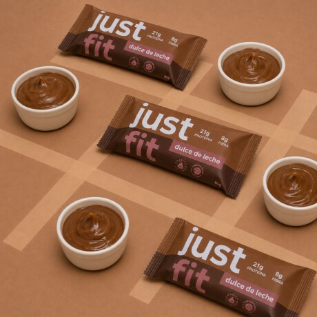 Barritas Premium 20g Proteína + Colágeno JustFit Dulce de leche