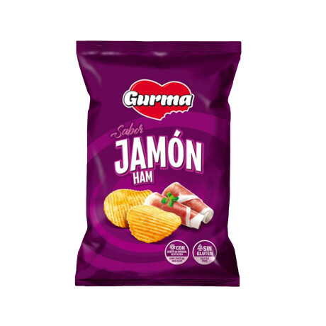 Papas Gurma 110grs Jamón