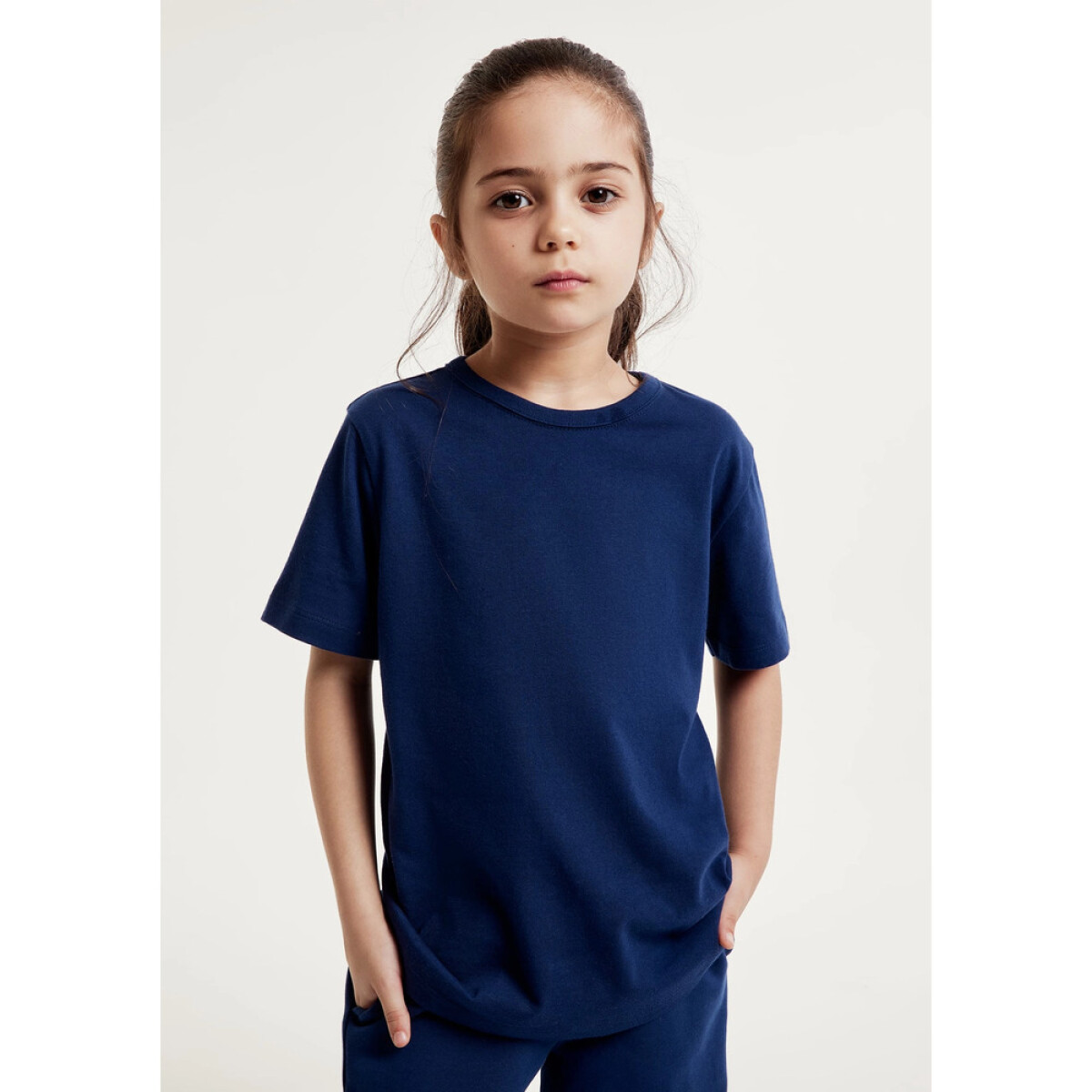 CAMISETA MM INFANTIL - AZUL MARINHO 