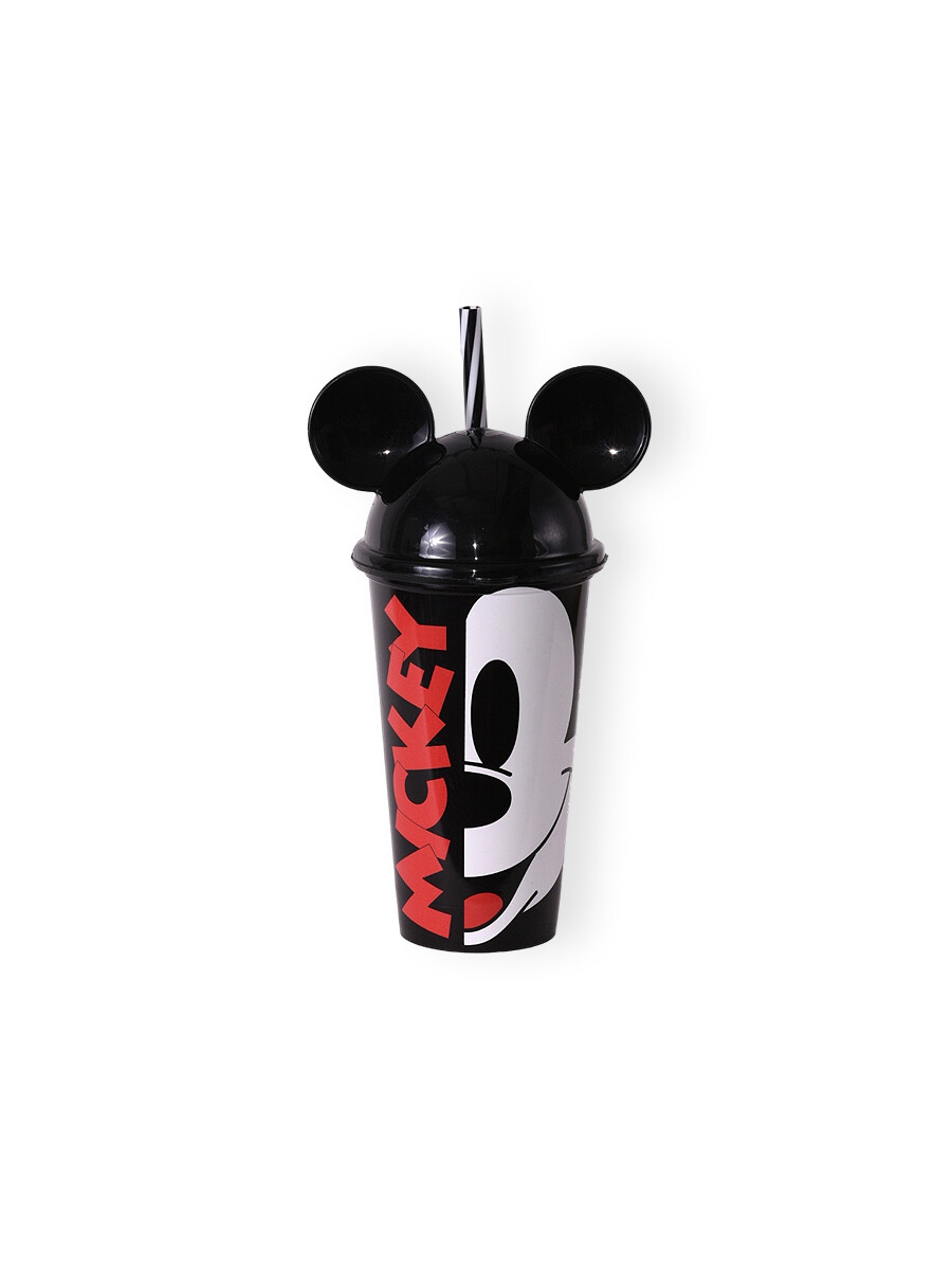 VASO CON OREJAS MICKEY - NEGRO 