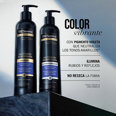 Shampoo Tresemme Matizador Ultravioleta 500ml Shampoo Tresemme Matizador Ultravioleta 500ml