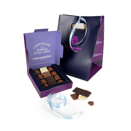 BOX x 8 TRUFAS y 6 TABLETAS (16 x 18 cms) BOX x 8 TRUFAS y 6 TABLETAS (16 x 18 cms)