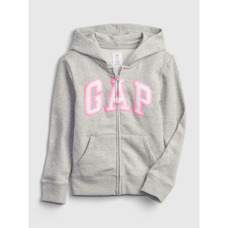 V-LOGO FZ HEATHER GREY