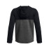 UA Boys Rival Terry Hoodie-PPL BLK-001