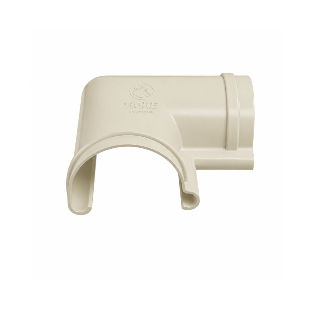 Esquinero interno beige para canaleta Aquapluv TIGRE Esquinero Interno Beige Para Canaleta Aquapluv Tigre