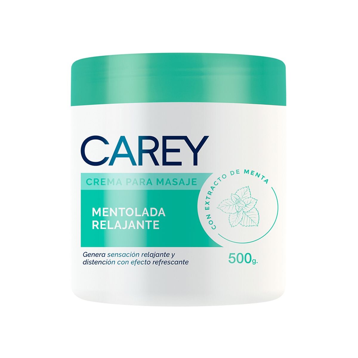 CAREY CREMA P/ MASAJE MENTOLADA X 500 U 