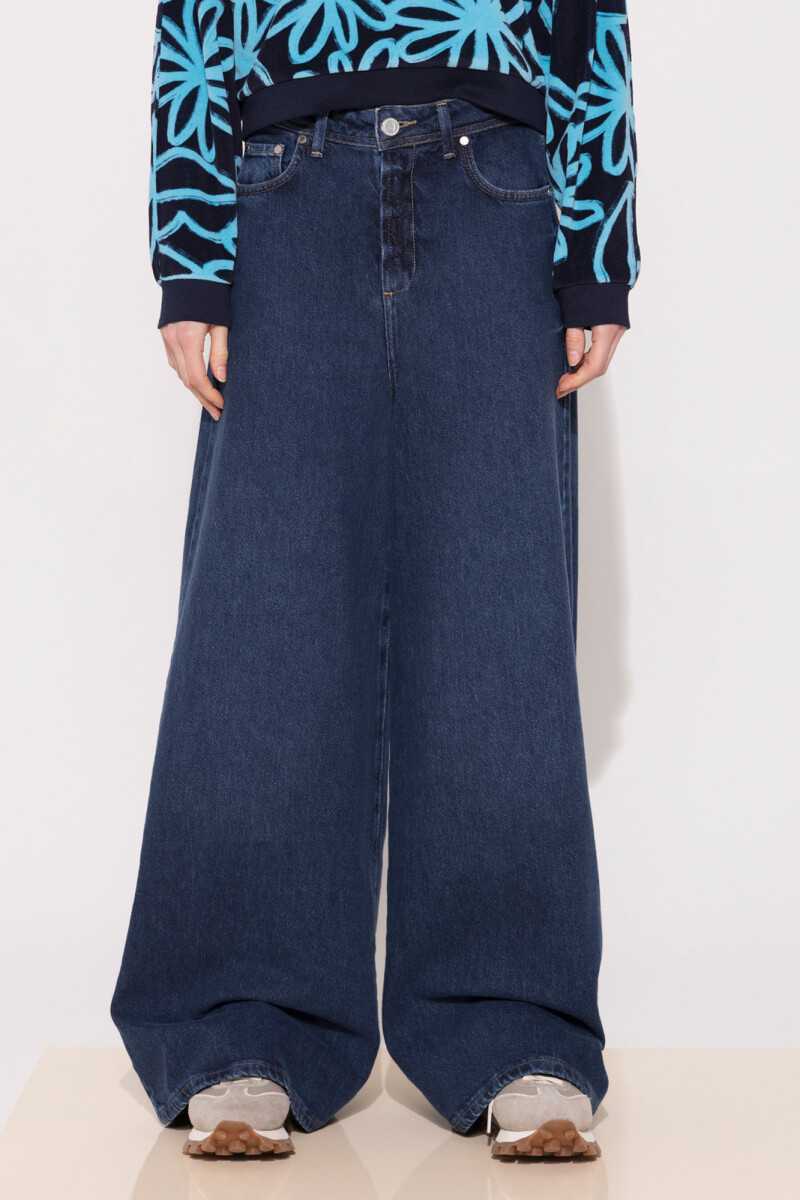 JEANS ROSES SOUND Azul