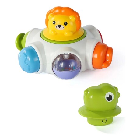 Juguete Sensorial Huanger HE8031 de Leon y Cocodrilo MULTICOLOR