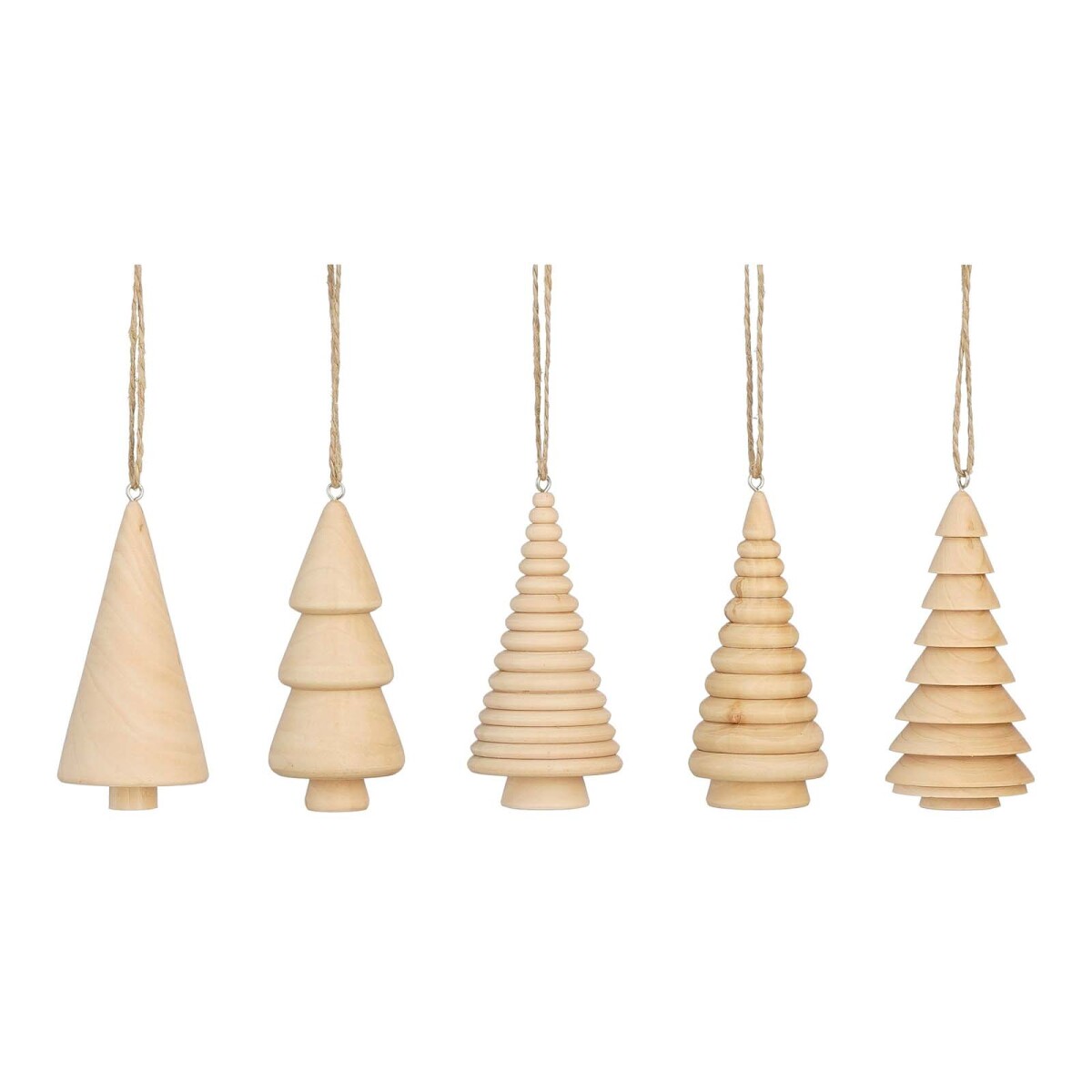 SET COLGANTES ÁRBOL - MADERA NATURAL-BEIGE 