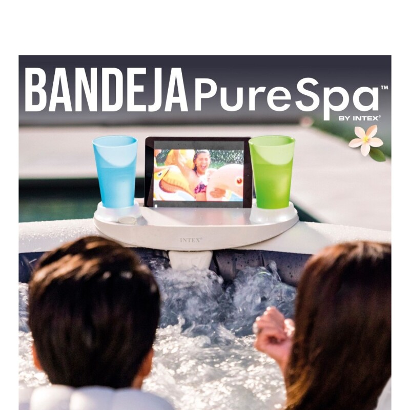 INTEX BANDEJA POSA VASOS PREMIUM JACUZZI PURESPA Intex Bandeja Posa Vasos Premium Jacuzzi Purespa