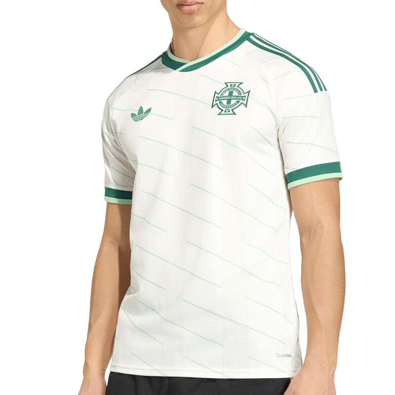 CAMISETA adidas VISITANTE IRLANDA DEL NORTE 26 White