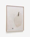 Cuadro abstracto beige Sormi 80 x 100 cm Cuadro abstracto beige Sormi 80 x 100 cm