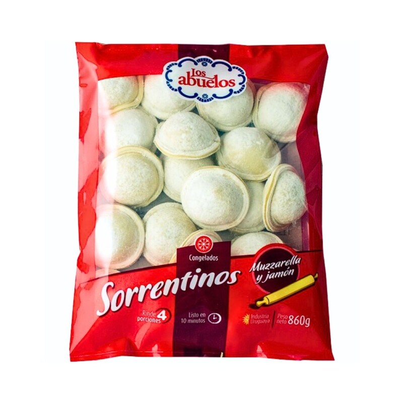 Sorrentinos Muzzarella y Jamón Los Abuelos - 860 g Sorrentinos Muzzarella y Jamón Los Abuelos - 860 g