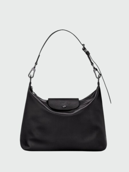 LONGCHAMP - LE PLIAGE XTRA, CARTERA HOBO L Negro Estampado