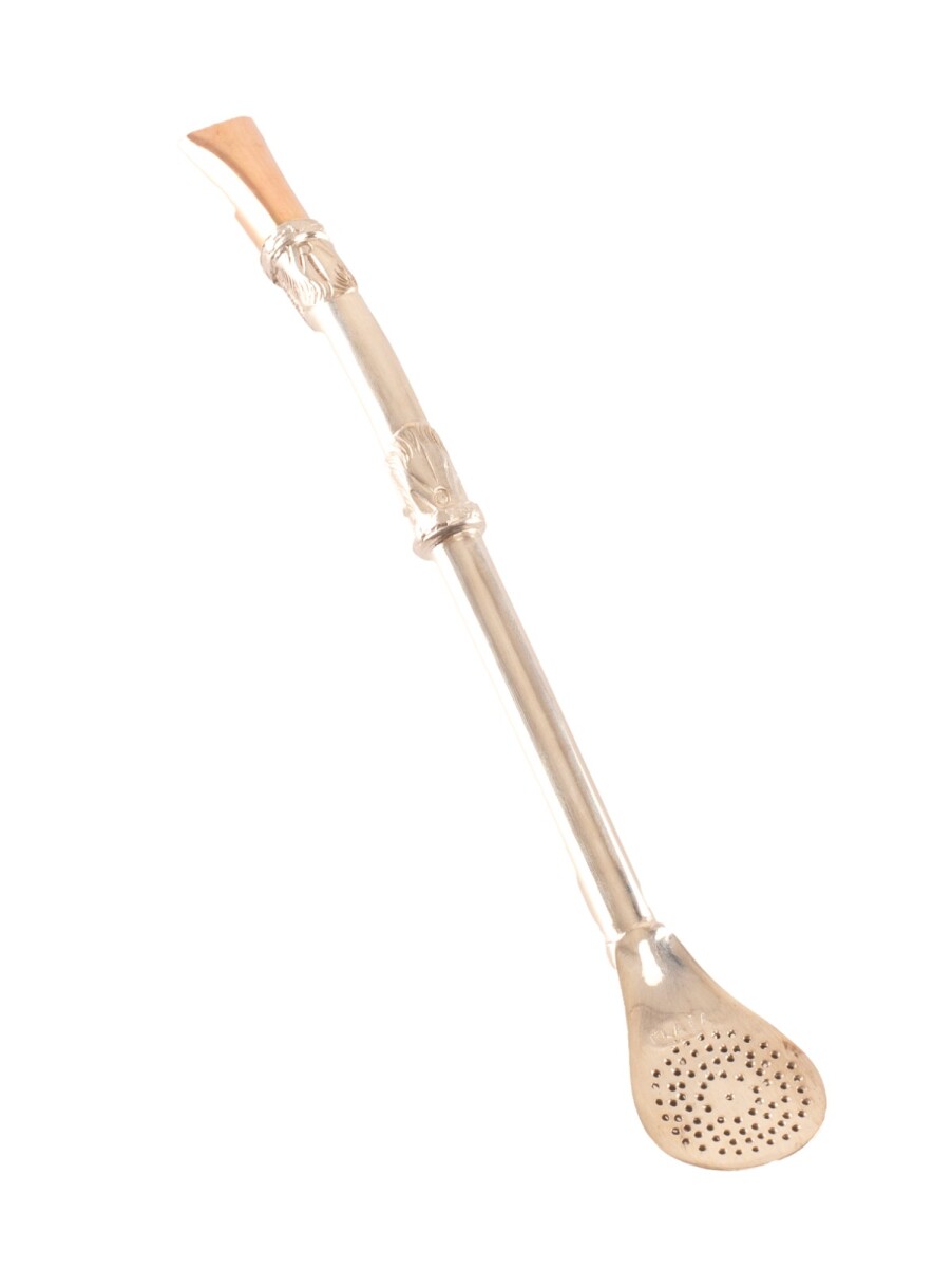 Bombilla De Plata y Oro - S13 