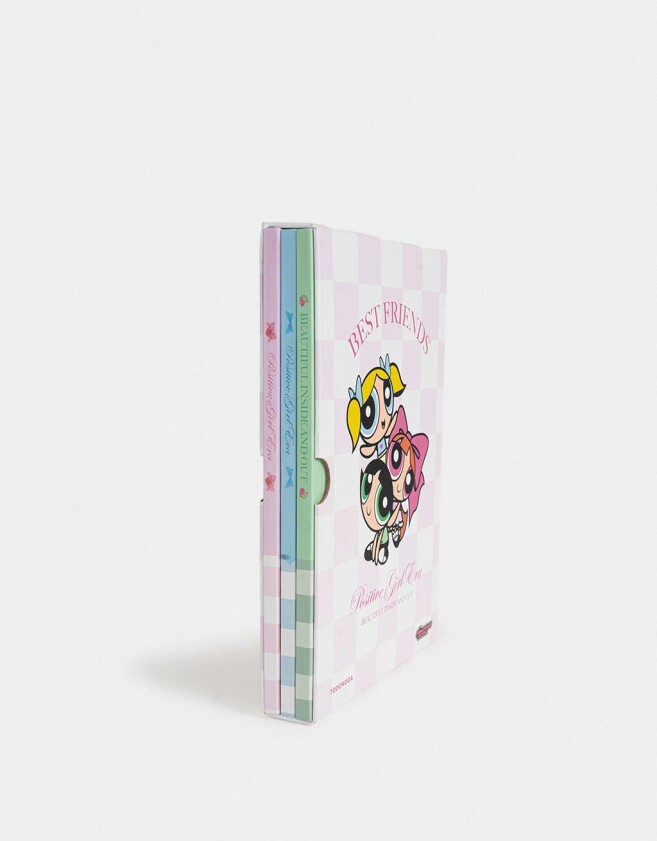 Anotadores Cuadernos y Memos Set en Caja Set De Cuadernos Chicas Superpoderosas - Combinacion Multicolor