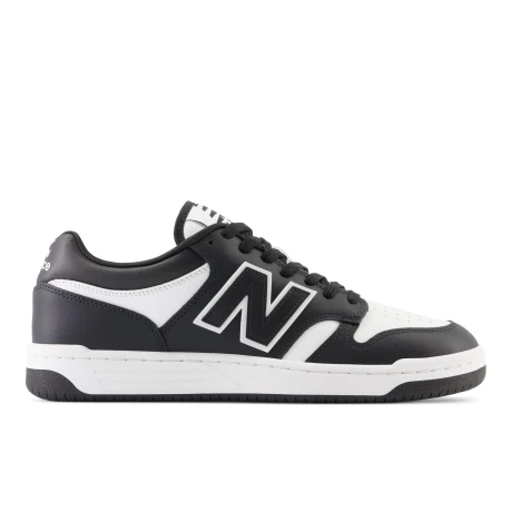 Championes New Balance de Hombre - 480 - BB480LBA WHITE/BLACK