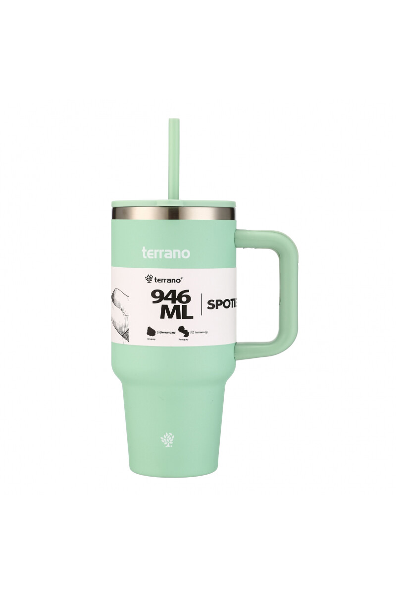 TERRANO SPOTIECUP 946ML VERDE AGUA