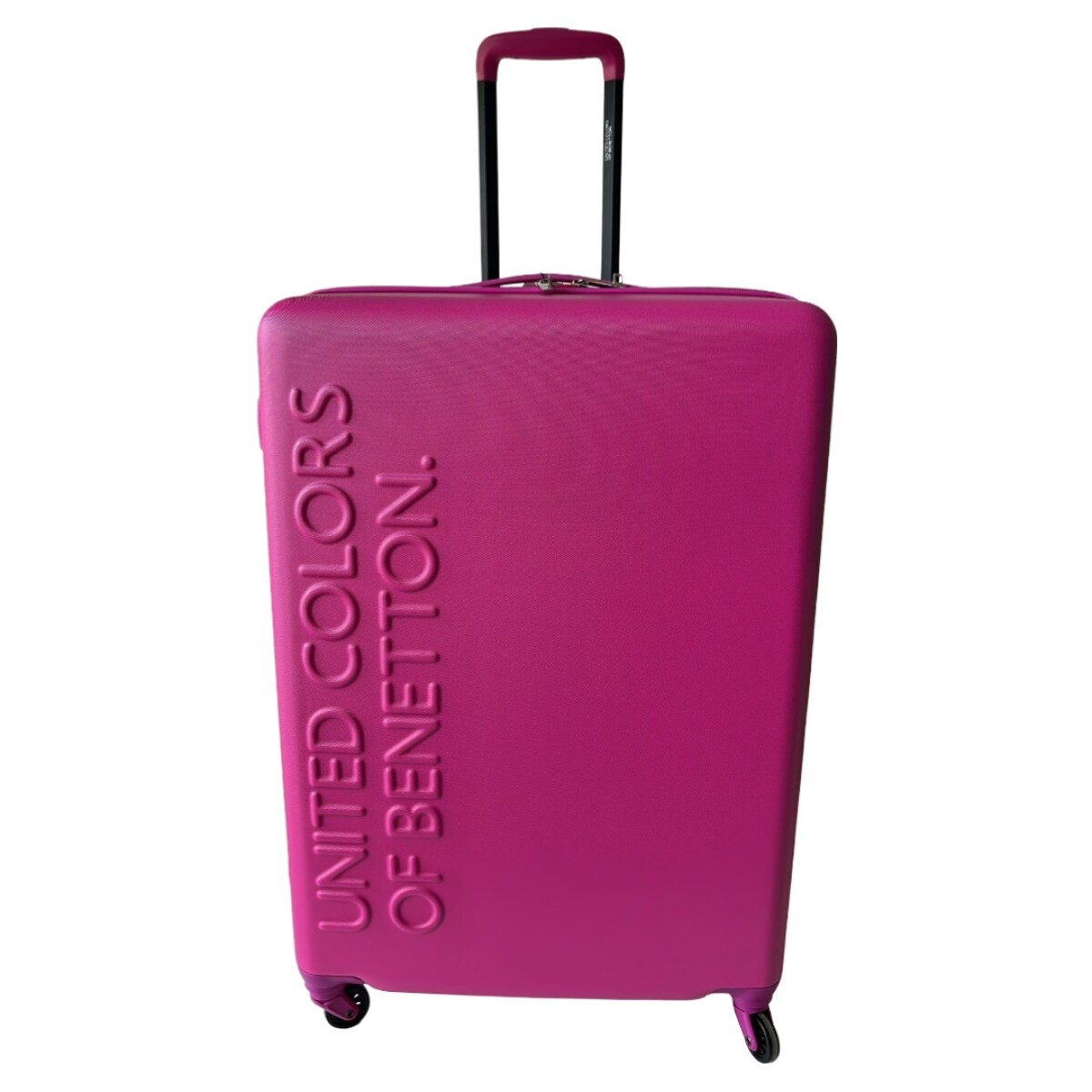 Valija Benetton 4 Ruedas Fucsia L 