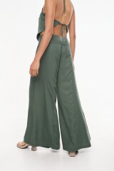 Pantalon Solar Verde Petroleo
