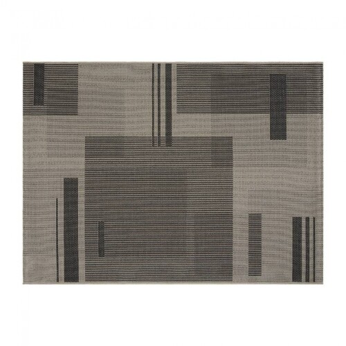 Alfombra moderna Eco-Nature - Painel | 1.50x2.00 m Chumbo