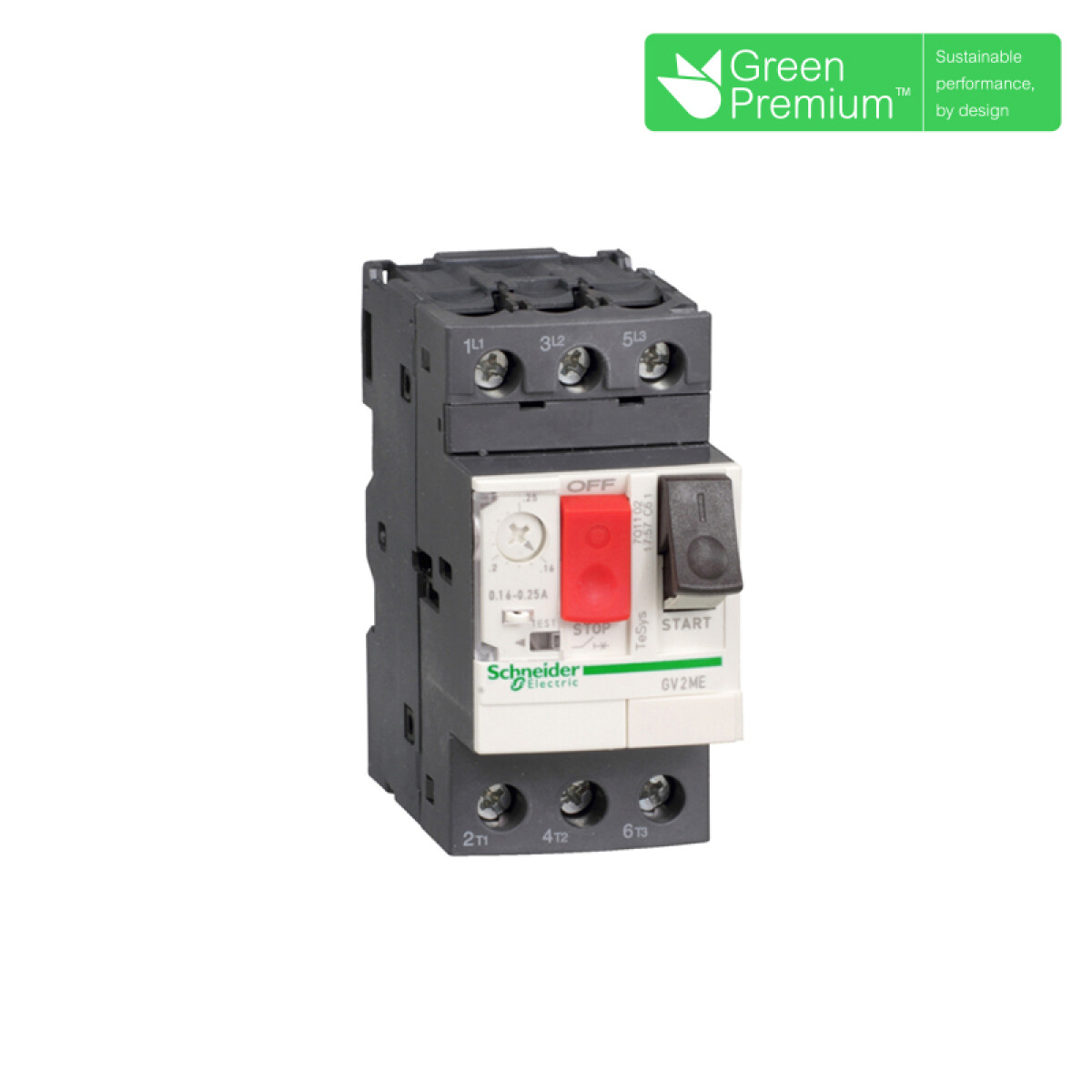 Guardamotor 3P DIN 0,40-0,63A GV2ME - TL2404 
