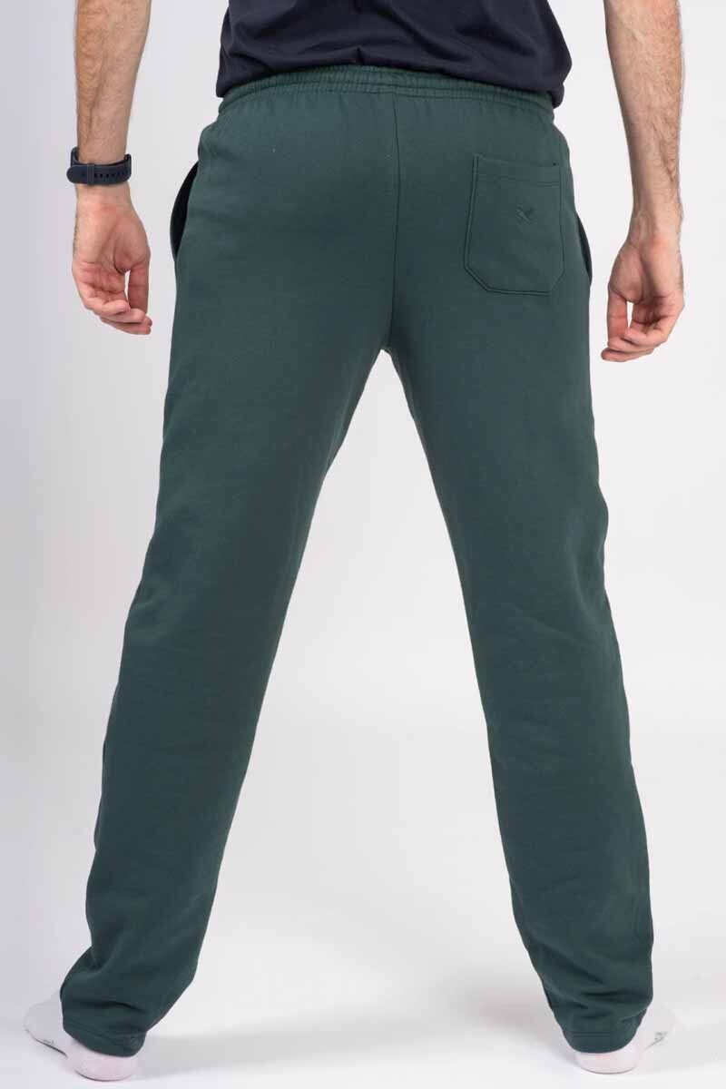 PANTALON HERING UNISEX RECTO C/FELPA E50A Verde