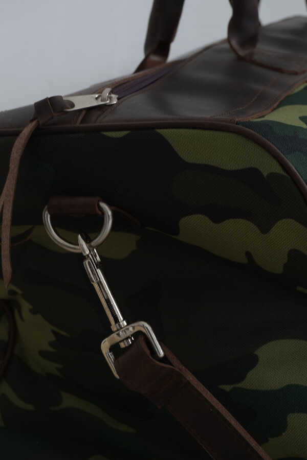 Bolso Sport XL Chocolate / Camuflado