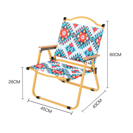 Set X2 Sillas Plegables Kermit Camping Jardín Playa Cpg006012-1