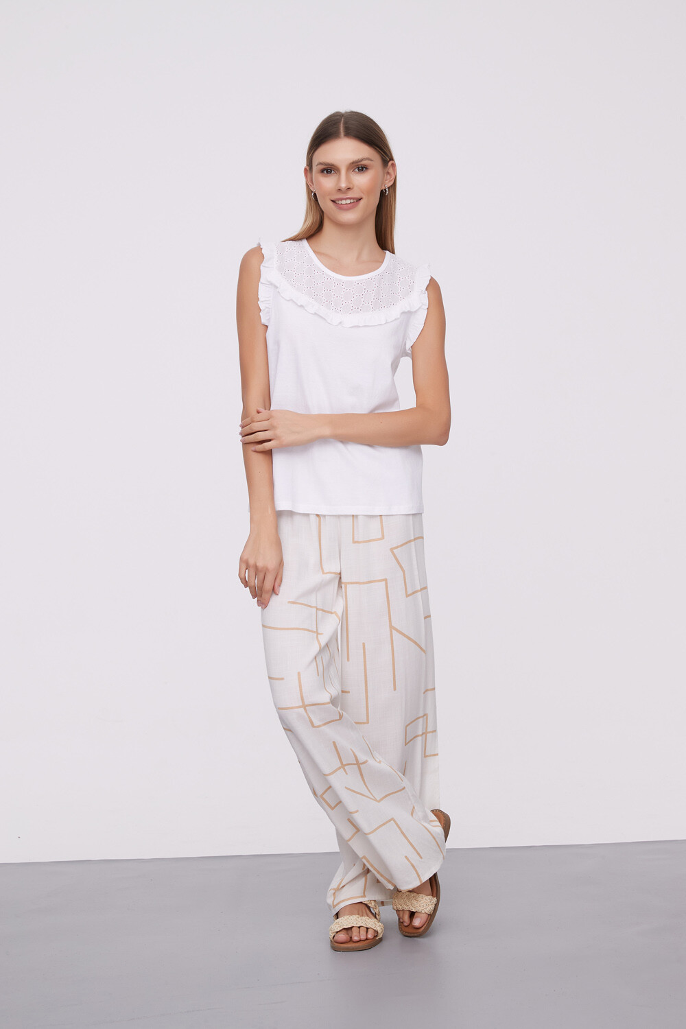 Musculosa Whitaker Blanco