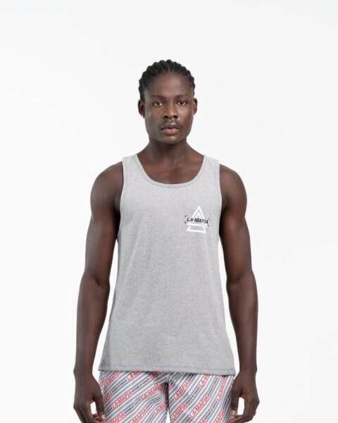 Musculosa Red Icon La Mafia Gris U