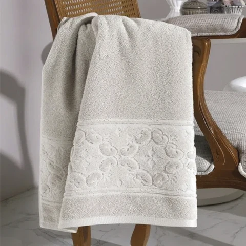 Toalla Mano Comfort Dohler 100% Algodón 50 x 90 cm 7206-GRISCINZA