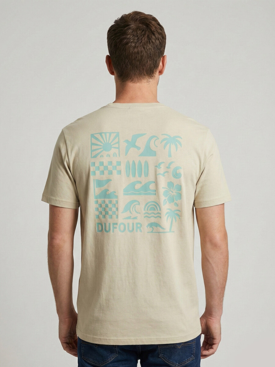 T-SHIRT PLAYERA - CEMENTO 